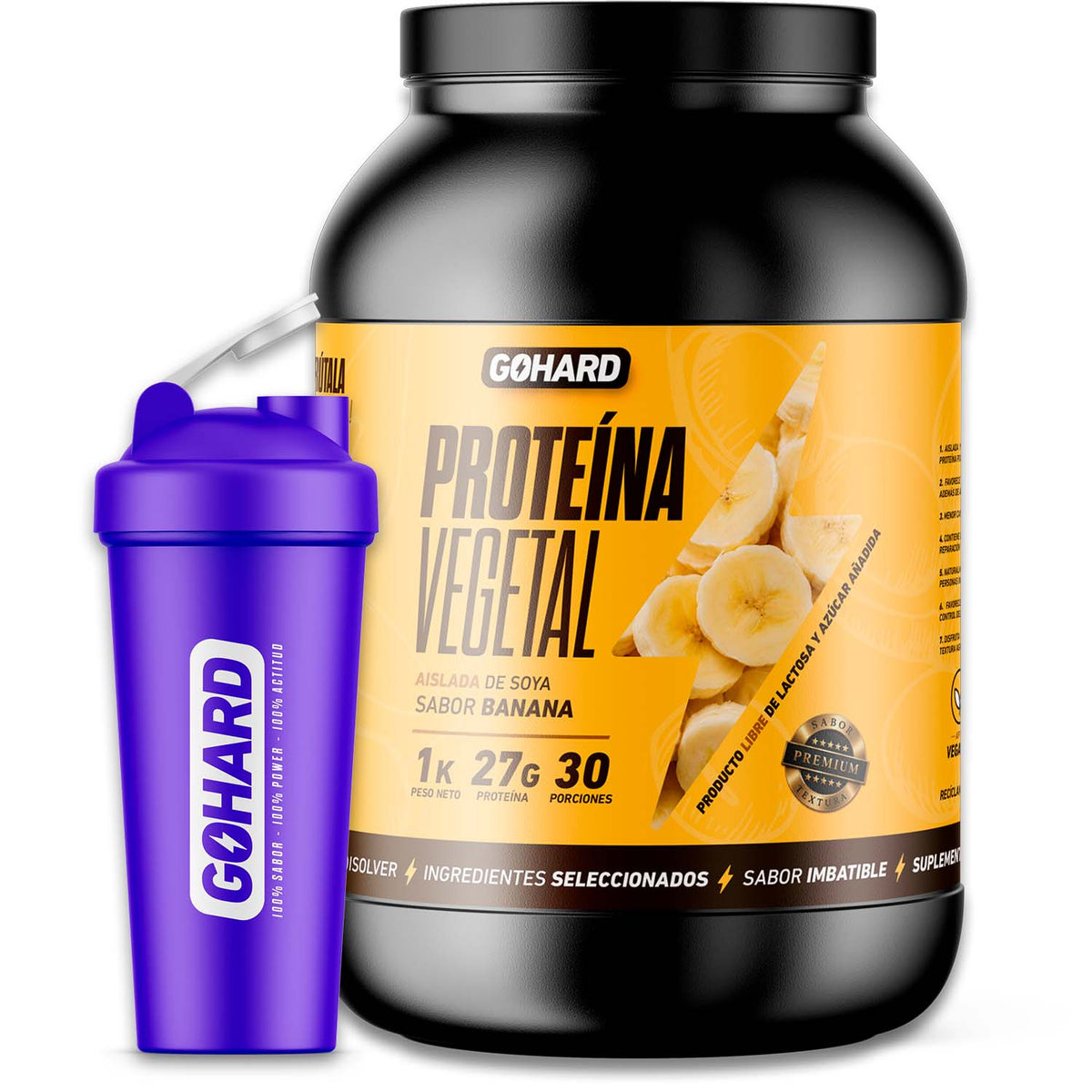 PROTEÍNA + SHAKER (Elige tu sabor)